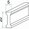 Решетка рулонная алюминиевая TECHNO-WARM РРА 350-2800 коричневый RAL 8017