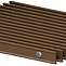 Решетка рулонная алюминиевая TECHNO-WARM РРА 420-1600 коричневый RAL 8017